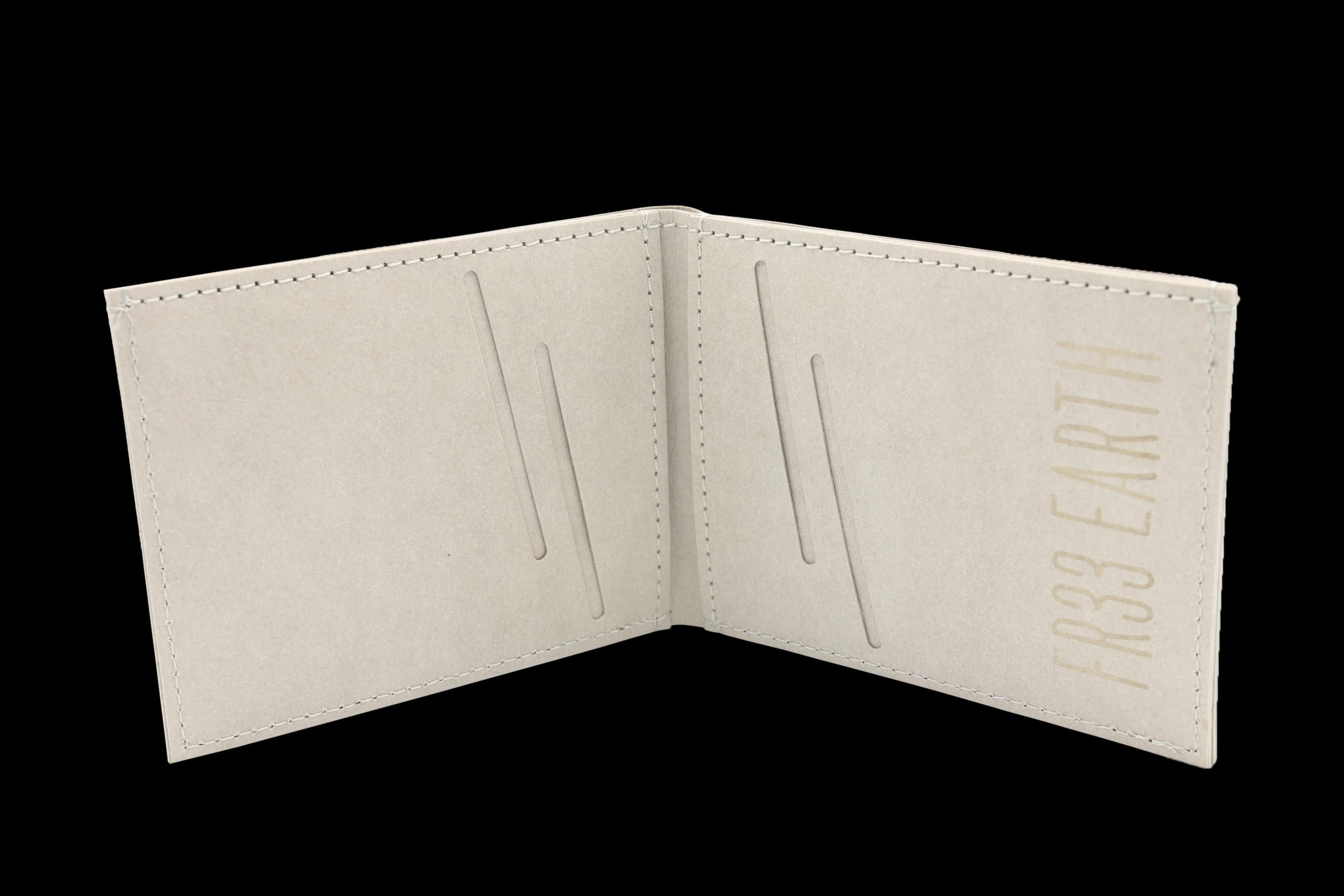 Vegan Wallet - Stone Grey Deals499