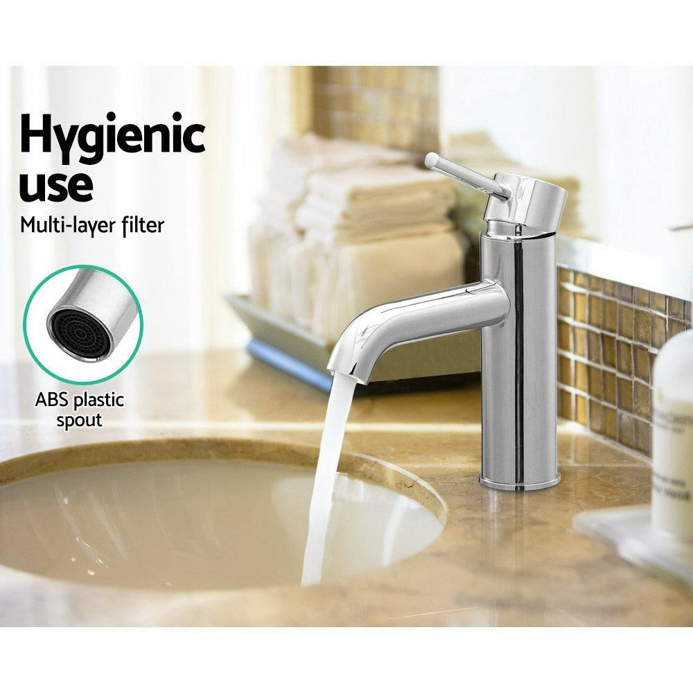 Cefito Basin Mixer Tap Faucet Silver Deals499