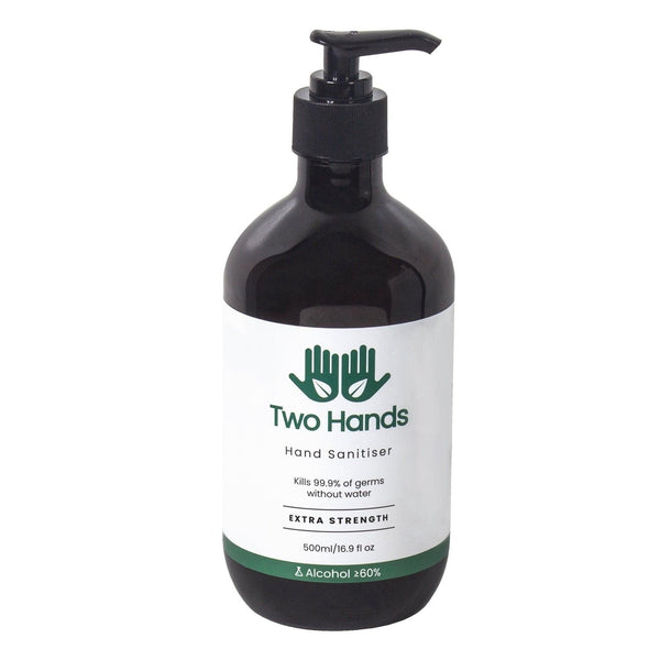 TWO HANDS - Hand Sanitiser Gel 500ml Pump TWO HANDS