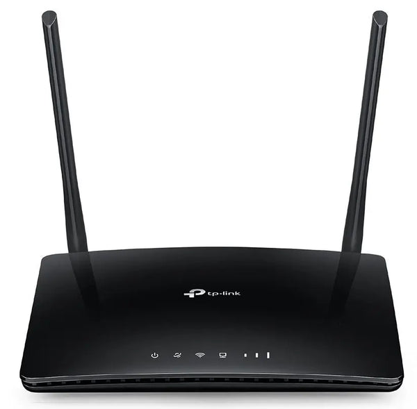 TP-Link TL-MR6400 N300 Wireless N 3G/4G LTE Router 2.4GHz (300Mbps) 802.11bgn 3x100Mbps LAN 1x 100Mbps WAN SIM Slot TP-LINK