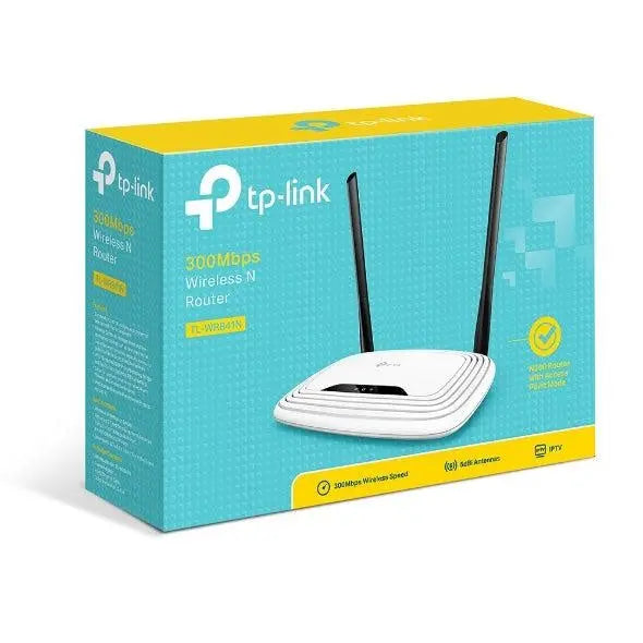 TP-Link TL-WR841N N300 Wireless N Router 2.4GHz (300Mbps) 4x100Mbps LAN 1x100Mbps WAN 802.11bgn 2x5dBi antennas ~TL-WR843N TP-LINK