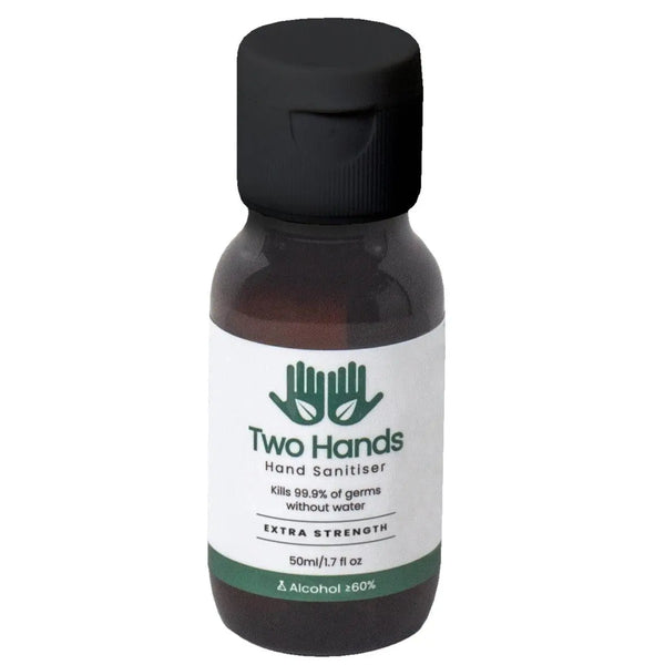 TWO HANDS - Hand Sanitiser Gel 50ml with Flip Cap TWO HANDS