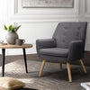 Artiss Fabric Dining Armchair - Grey Deals499