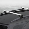 Universal Car Roof Rack 1200mm Cross Bars Aluminium Silver Adjustable Car 90kgs load Carrier Deals499