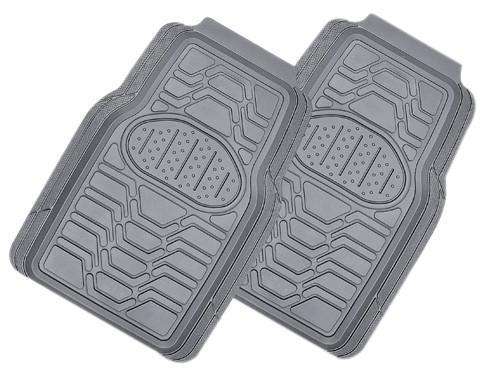 VIPER 2-Piece Car Mat - GREY [Rubber] Deals499