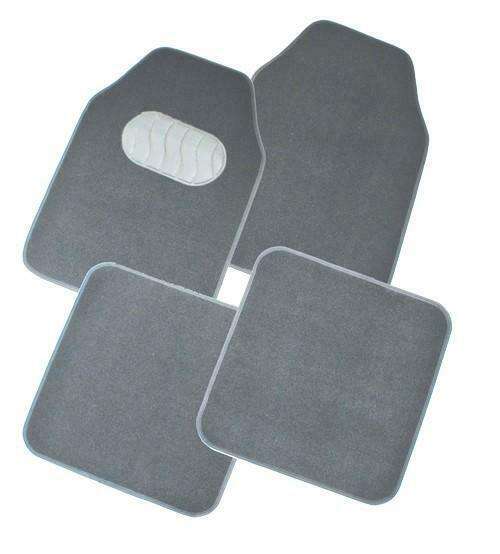 MERCURY 4-Piece Car Mat - GREY [Carpet] Deals499