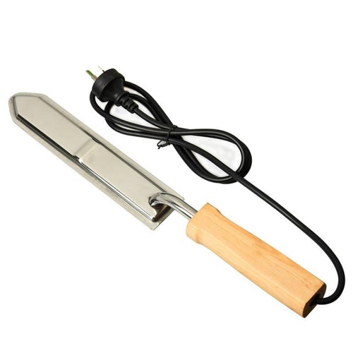 Stainless Steel Electric Honey Cutter Uncapping Knife 220V Beekeeping Tools Deals499