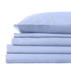 Royal Comfort 2000TC 3 Piece Fitted Sheet and Pillowcase Set Bamboo Cooling - Queen - Light Blue from Deals499 at Deals499