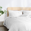 Royal Comfort Bamboo Blend Quilt 250GSM Luxury Doona Duvet 100% Cotton Cover Double White Deals499