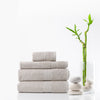 Royal Comfort 4 Piece Cotton Bamboo Towel Set 450GSM Luxurious Absorbent Plush Sea Holly Deals499