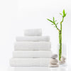 Royal Comfort 5 Piece Cotton Bamboo Towel Set 450GSM Luxurious Absorbent Plush White Deals499