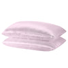 Royal Comfort Mulberry Soft Silk Hypoallergenic Pillowcase Twin Pack 51 x 76cm 51 x 76 cm Lilac Deals499