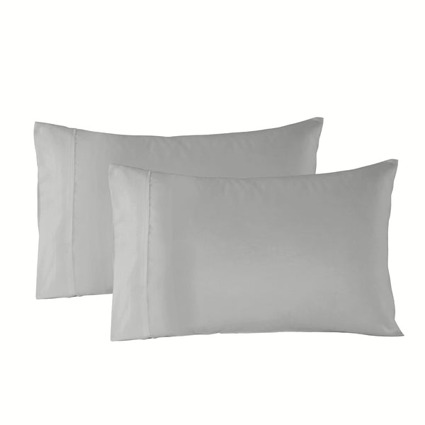 Royal Comfort Bamboo Blended Sheet & Pillowcases Set 1000TC Ultra Soft Bedding King Light Grey Deals499