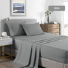 Royal Comfort 2000 Thread Count Bamboo Cooling Sheet Set Ultra Soft Bedding - Single - Mid Grey from Deals499 at Deals499