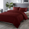 Royal Comfort Bamboo Blended Quilt Cover Set 1000TC Ultra Soft Luxury Bedding King Malaga Wine Deals499