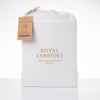 Royal Comfort Vintage Washed 100% Cotton Sheet Set Fitted Flat Sheet Pillowcases Single White Deals499