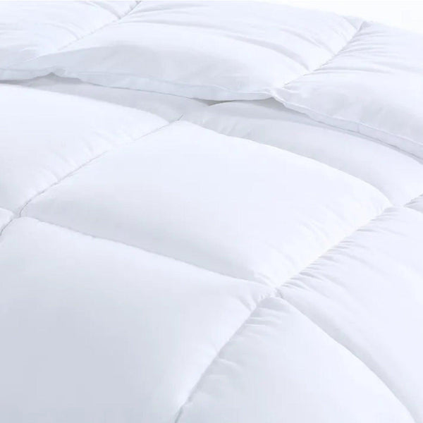 Royal Comfort 800GSM Silk Blend Quilt Duvet Ultra Warm Winter Weight Doona Single White Deals499