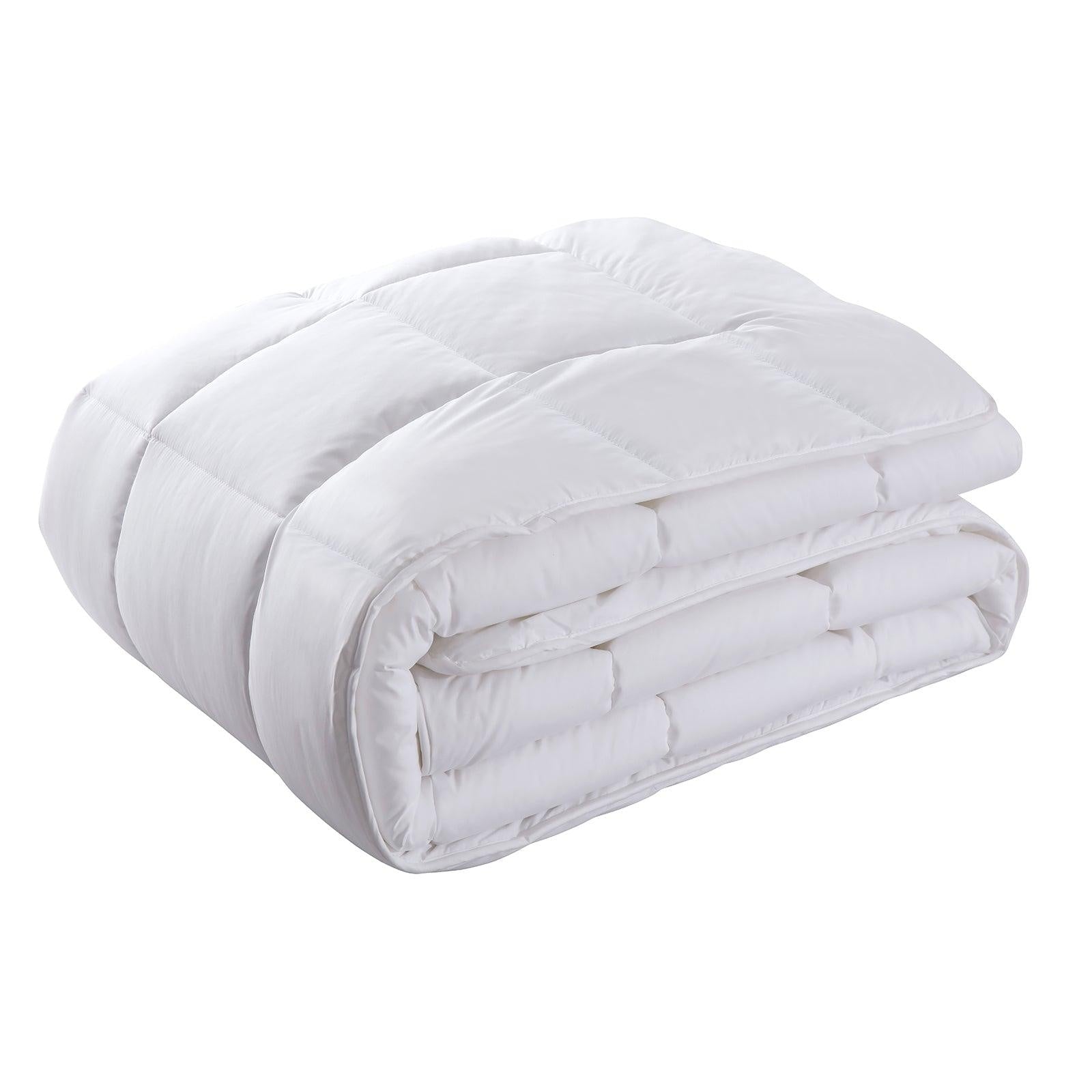 Royal Comfort 800GSM Silk Blend Quilt Duvet Ultra Warm Winter Weight Doona Single White Deals499