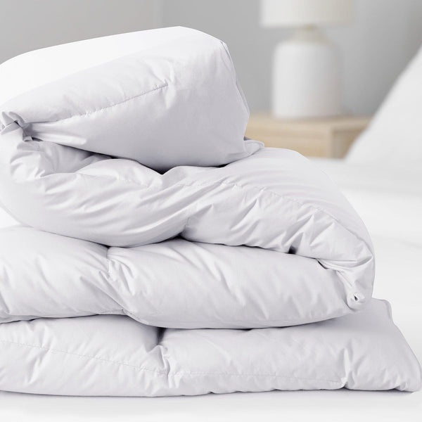 Royal Comfort 800GSM Silk Blend Quilt Duvet Ultra Warm Winter Weight Doona Single White Deals499