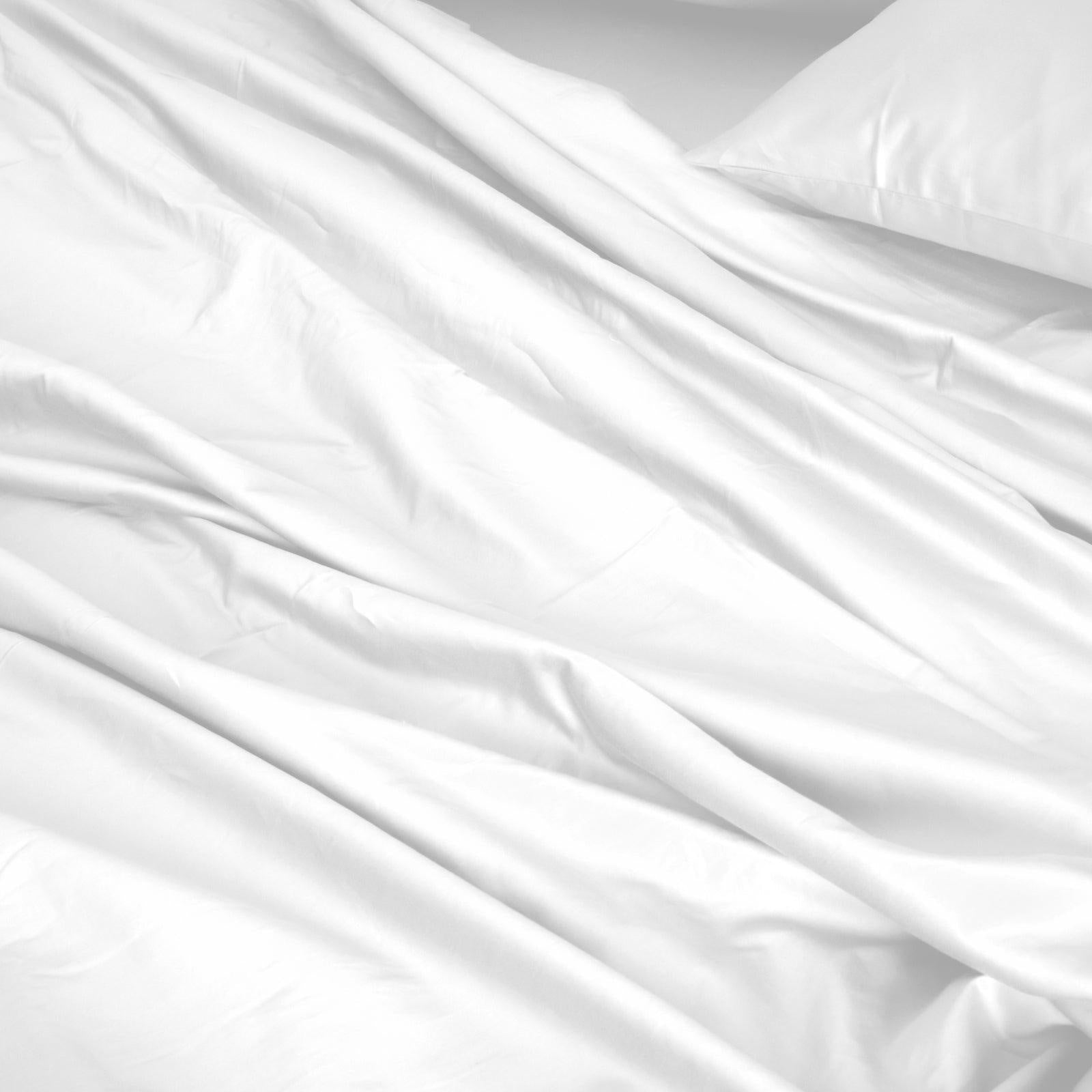 Royal Comfort 1000 Thread Count Bamboo Cotton Sheet and Quilt Cover Complete Set King White Deals499