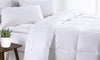 Royal Comfort 500GSM Goose Feather Down Quilt And Bamboo Quilted Pillow Set King White Deals499