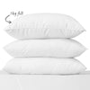 Royal Comfort Goose Down Feather Pillows 1000GSM 100% Cotton Cover - Twin Pack 50 x 75 cm White Deals499