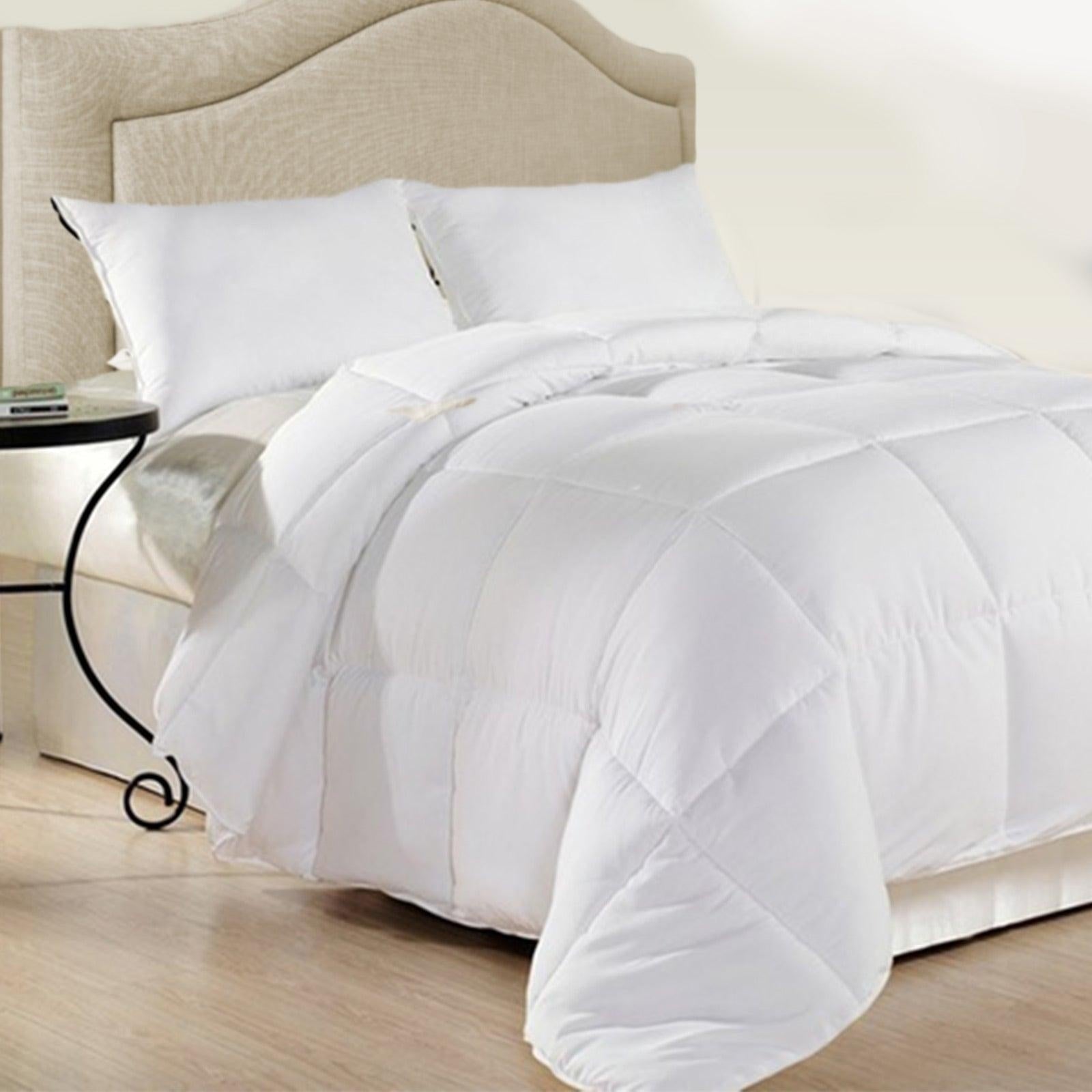 Royal Comfort 500GSM Plush Duck Feather Down Quilt Ultra Warm Soft - All Seasons Single White Deals499