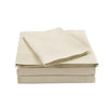 Royal Comfort Bamboo Blended Sheet & Pillowcases Set 1000TC Ultra Soft Bedding Queen Ivory Deals499