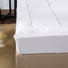 Royal Comfort 1000GSM Memory Mattress Topper Cover Protector Underlay Single White Deals499