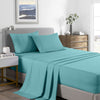 Royal Comfort 2000 Thread Count Bamboo Cooling Sheet Set Ultra Soft Bedding - Queen - Aqua from Deals499 at Deals499