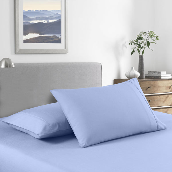 Royal Comfort 2000 Thread Count Bamboo Cooling Sheet Set Ultra Soft Bedding - Queen - Light Blue from Deals499 at Deals499