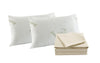 Royal Comfort Bamboo Blend Sheet Set 1000TC and Bamboo Pillows 2 Pack Ultra Soft - Queen - Ivory from Deals499 at Deals499