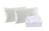 Royal Comfort Bamboo Blend Sheet Set 1000TC and Bamboo Pillows 2 Pack Ultra Soft - King - White from Deals499 at Deals499