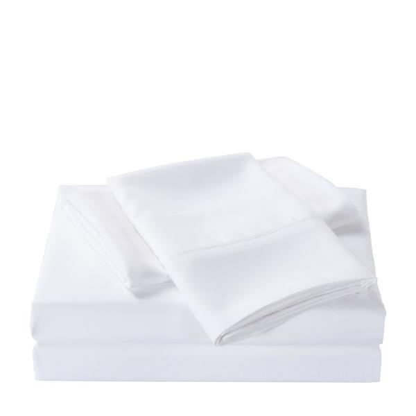 Royal Comfort 350GSM Bamboo Quilt, 2000TC Sheet Set And 2 Pack Duck Pillows Set Single White Deals499