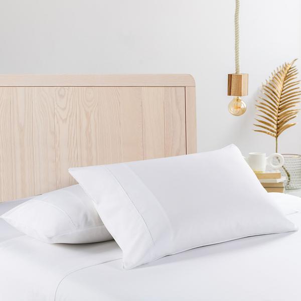 Royal Comfort 350GSM Bamboo Quilt, 2000TC Sheet Set And 2 Pack Duck Pillows Set Queen White Deals499