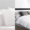 250GSM Bamboo Blend Quilt With 1100GSM King Size Hotel Pillow Bedding Set Double Deals499