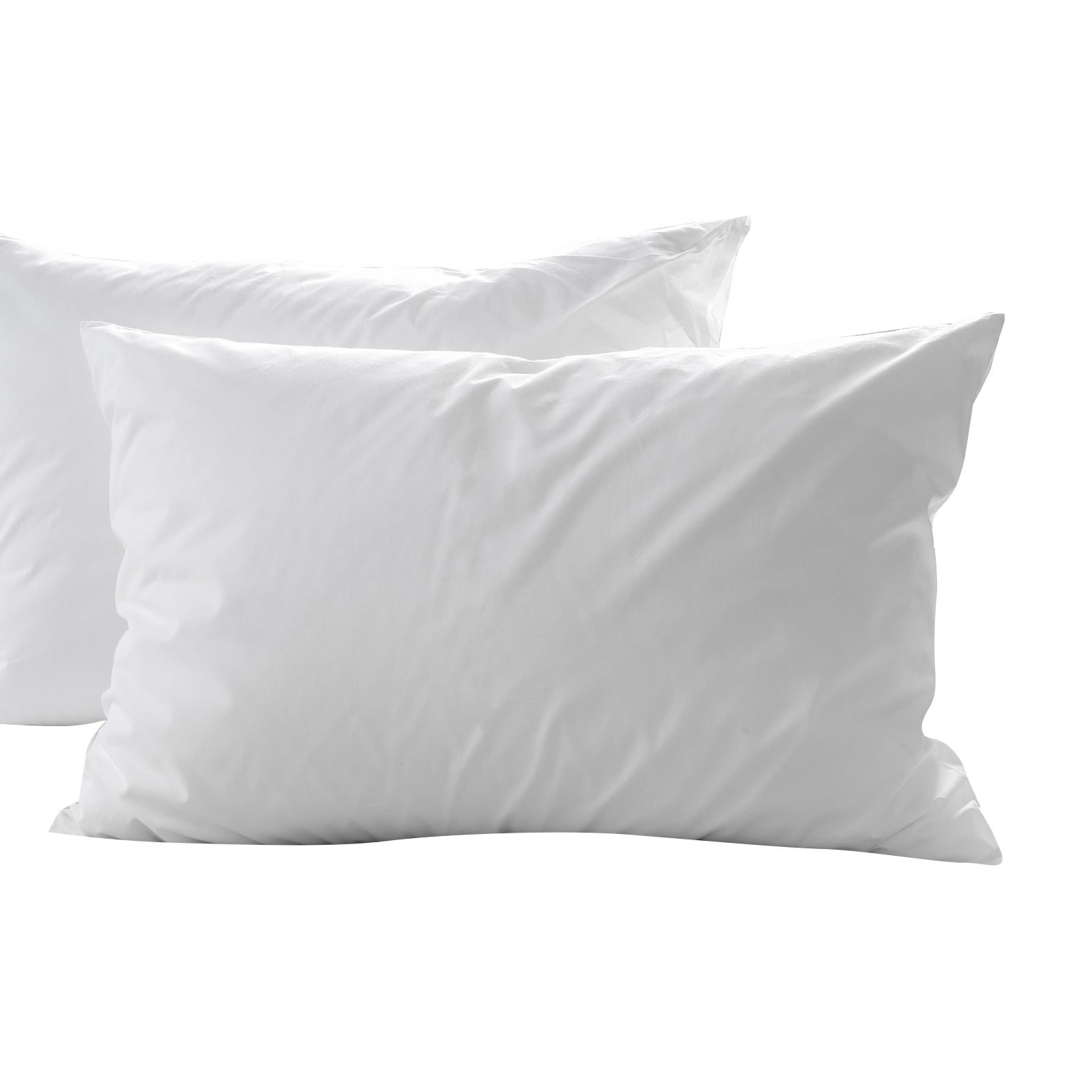 Royal Comfort 1800GSM Duck Feather Down Topper And 1000GSM 2 Pillows Set White Single Deals499