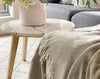 Chiswick Throw - Merino Wool/Cashmere - Beige Deals499