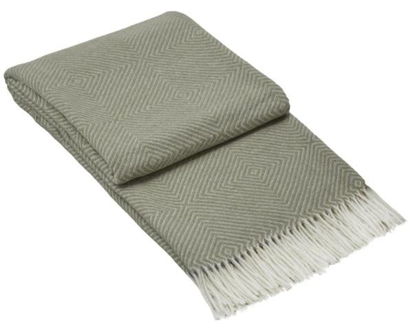 Hampton Throw - Merino Wool Blend - Light Grey Deals499