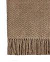 Soho Throw - Wool Blend - Tan Deals499