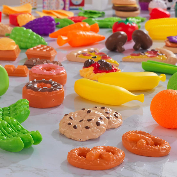 Tasty Treats Play Food Set for kids (115 pcs) Deals499