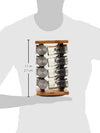 Spice Rack Organizer with 12 Pieces Jars for Kitchen Deals499