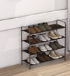 4 Tier Metal Shoe Rack Storage Organiser for Entryway and Bedroom from Deals499 at Deals499