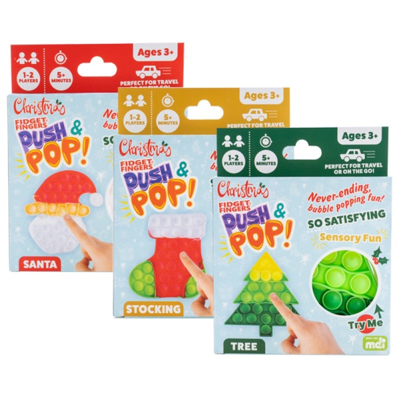 Christmas Push And Pop (SENT AT RANDOM) Deals499