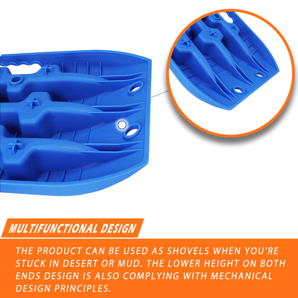 X-BULL Recovery tracks Sand tracks KIT Carry bag mounting pin Sand/Snow/Mud 10T 4WD-BLUE Gen3.0 Deals499