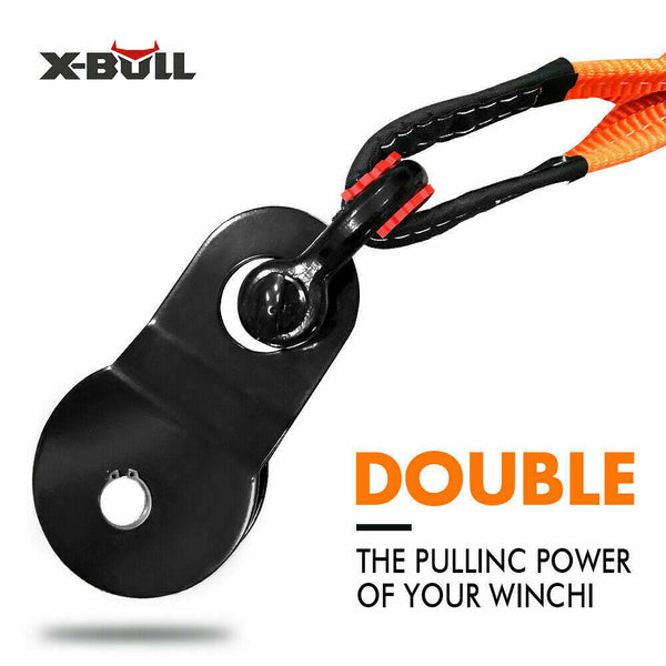 X-BULL Winch Recovery Kit 11PCS 4WD 4x4 Pack Off Road Snatch Strap Essential Deals499