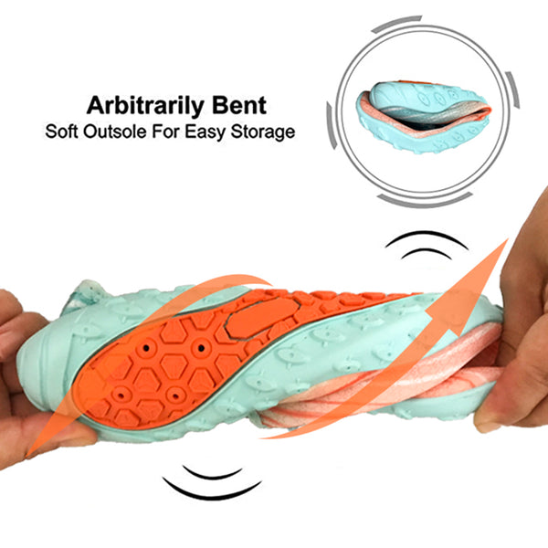 Water Shoes for Men and Women Soft Breathable Slip-on Aqua Shoes Aqua Socks for Swim Beach Pool Surf Yoga (Orange Size US 10.5) from Deals499 at Deals499