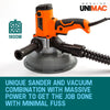 UNIMAC Drywall Sander Automatic Vacuum System Gyprock Wall Plaster 1800W Deals499