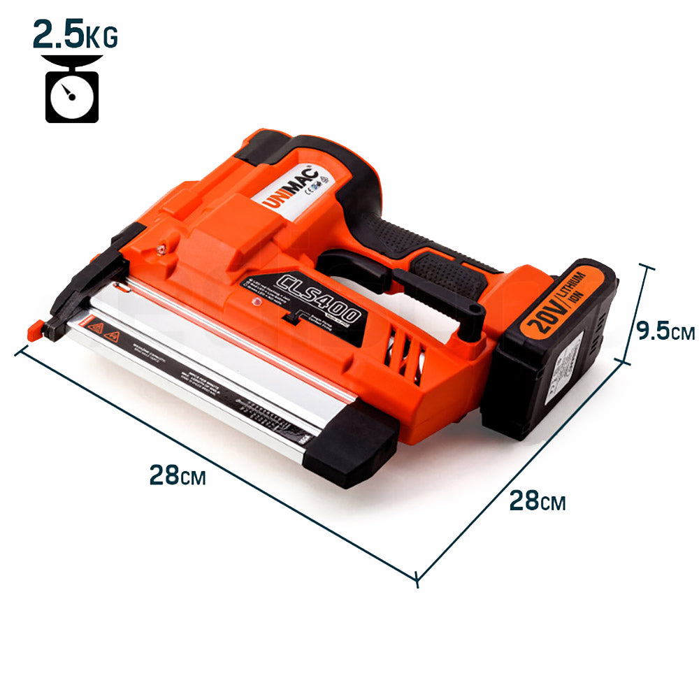 UNIMAC Finish Nailer 20V Lithium 16ga Brad Nailer Cordless Nail Gun Deals499