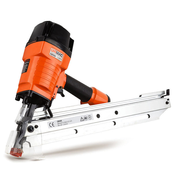 UNIMAC Construction Framing Nail Gun - Heavy Duty Air Nailer Pneumatic Deals499